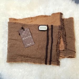 100% Authentic Gucci Wool scarf Miniarliss